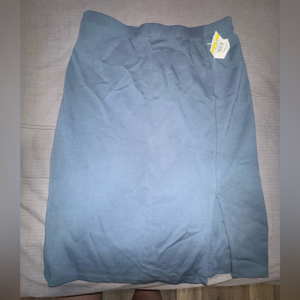 Tahari Women's Pencil Skirt in Soft Blue Size S